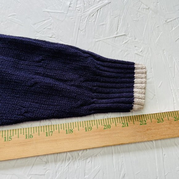 Vintage Today's News Men's Textured Pullover Ramie Cotton Sweater Size XL - Picture 6 of 10